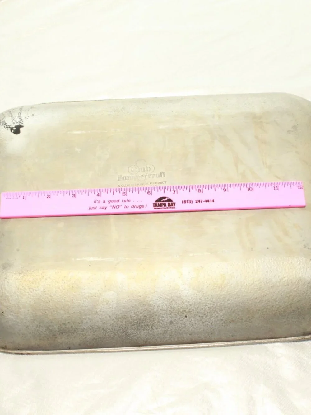 Club Aluminum Large Vintage Hammercraft 18